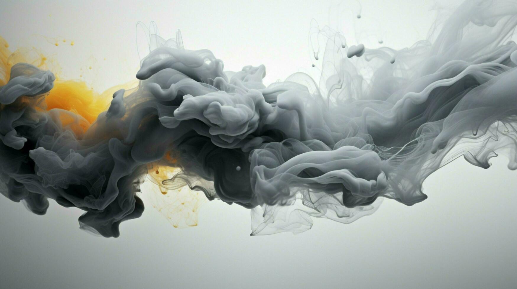 AI generated Grey color splash background photo