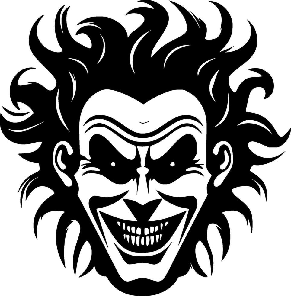 Clown - High Quality Vector Logo - Vector illustration ideal for T-shirt graphic