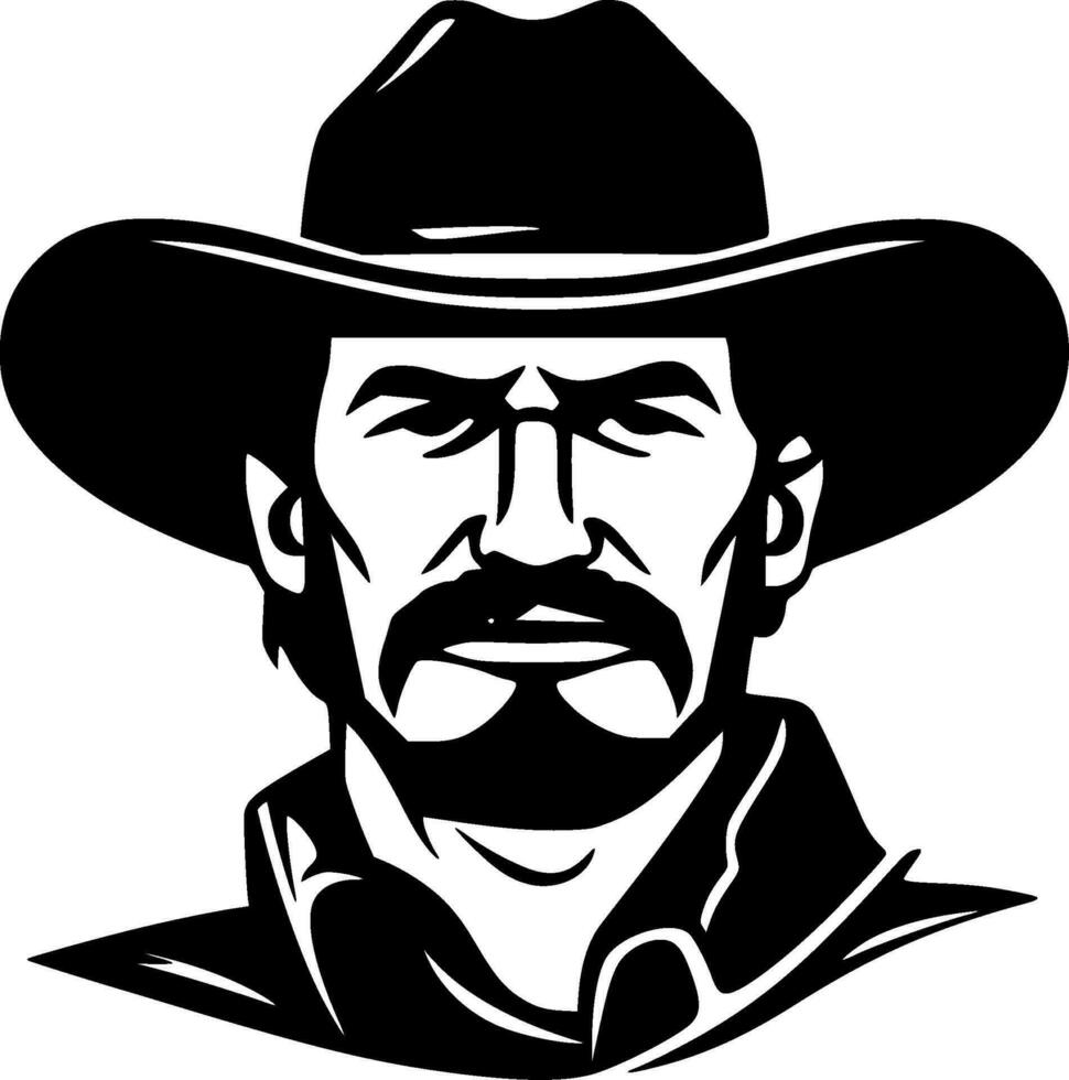 vaquero - alto calidad vector logo - vector ilustración ideal para camiseta gráfico