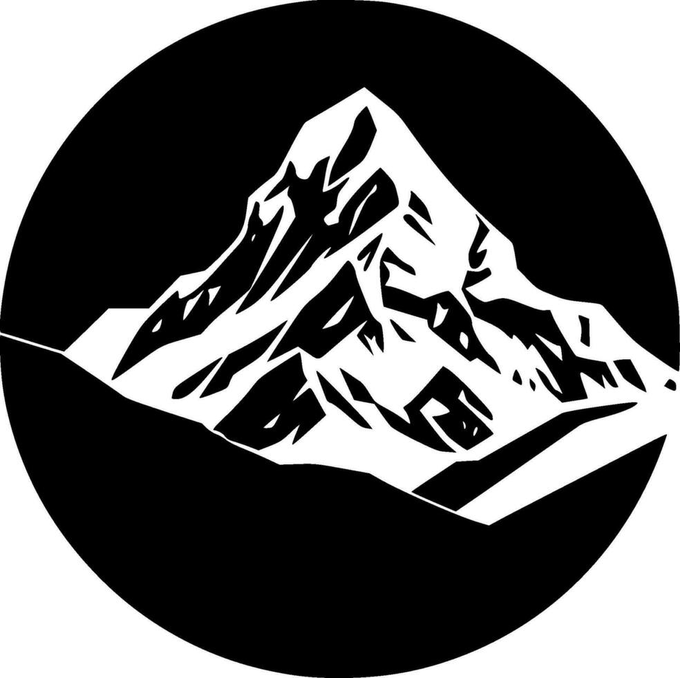 Mountain - High Quality Vector Logo - Vector illustration ideal for T-shirt graphic