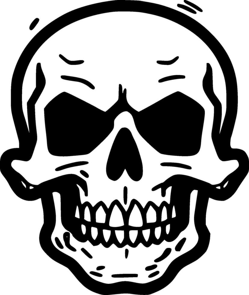 Skull - High Quality Vector Logo - Vector illustration ideal for T-shirt graphic