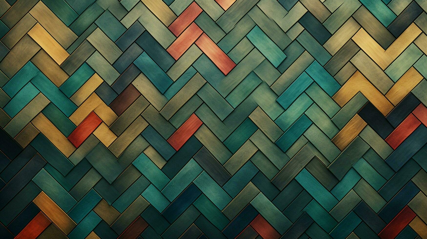 AI generated Herringbone Patterns background photo