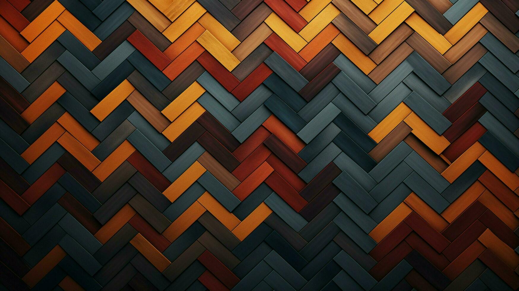 AI generated Herringbone Patterns background photo