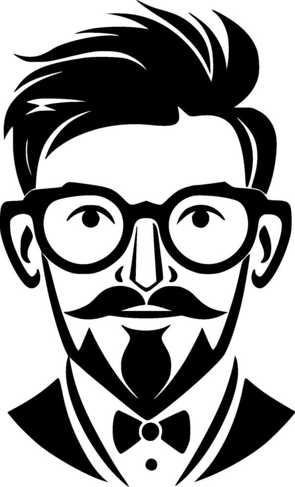 profesor - minimalista y plano logo - vector ilustración