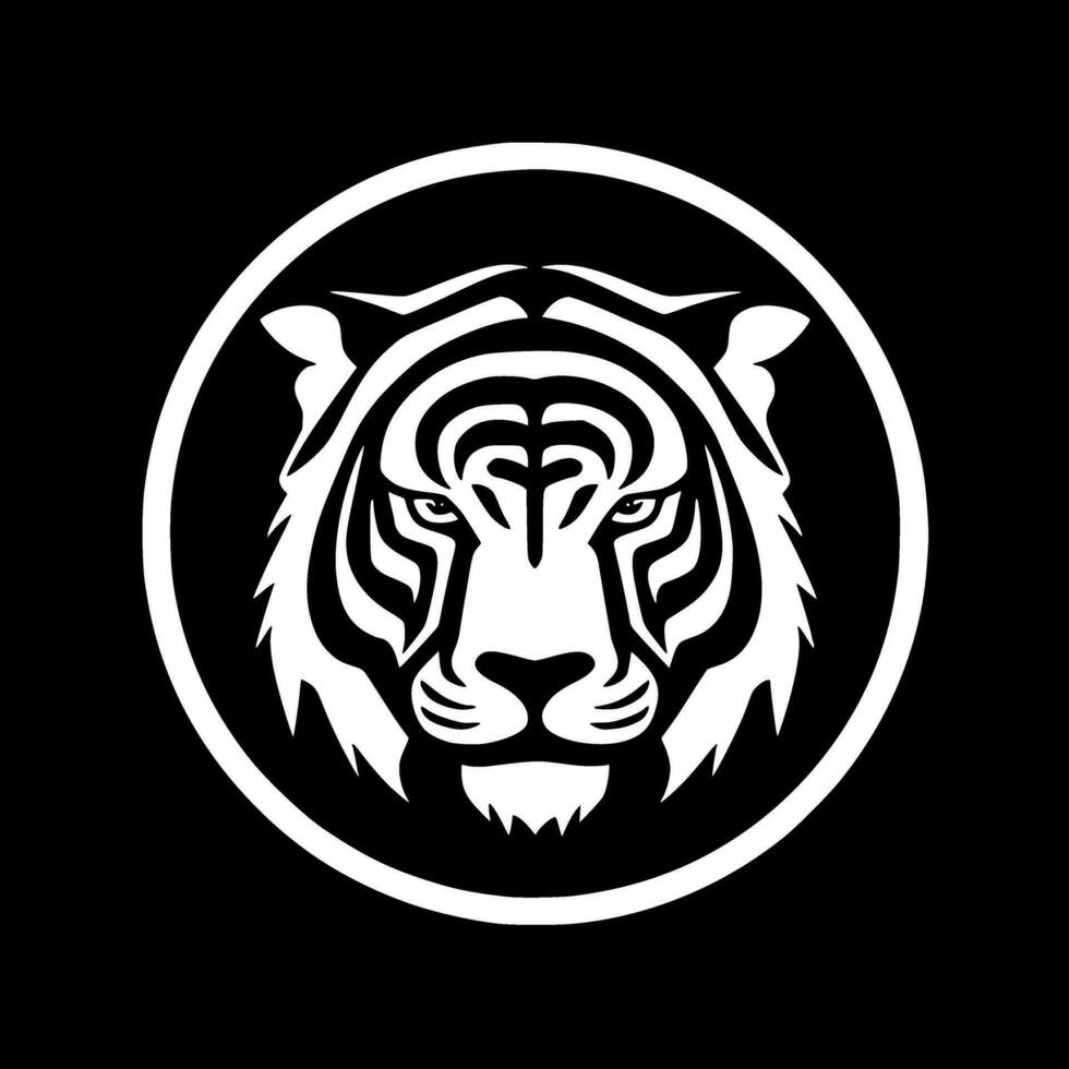 Tiger - High Quality Vector Logo - Vector illustration ideal for T-shirt graphic