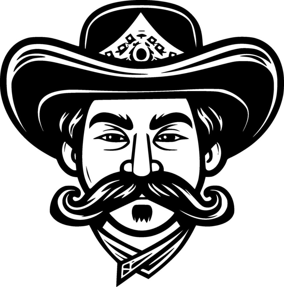 Mexican - High Quality Vector Logo - Vector illustration ideal for T-shirt graphic