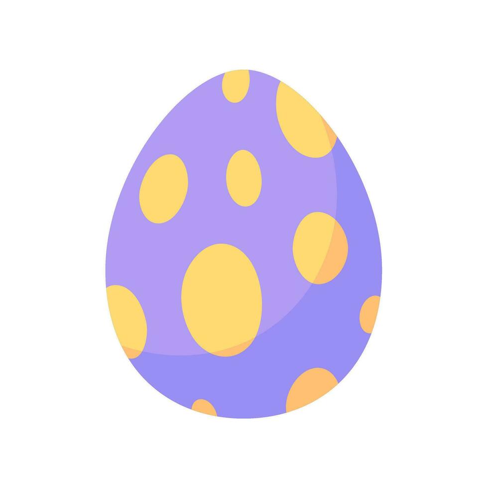 Easter eggs decorated with colorful patterns For an Easter egg search activity with the kids. vector
