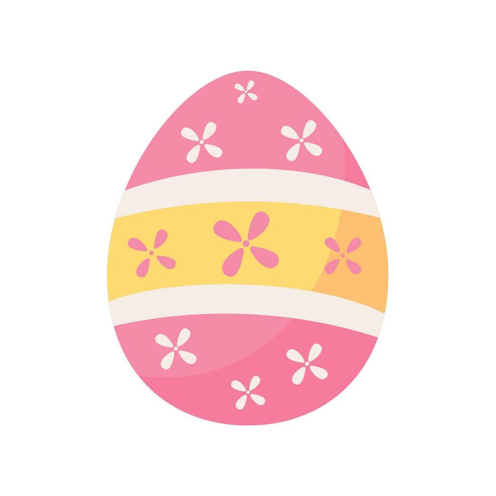 Easter eggs decorated with colorful patterns For an Easter egg search activity with the kids. vector