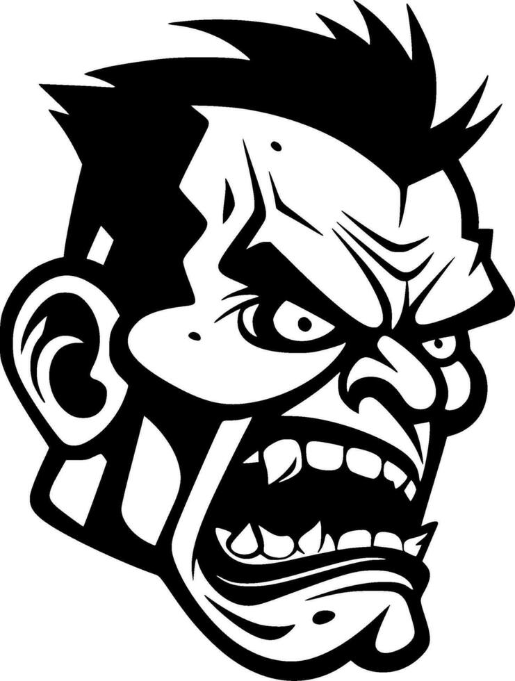 Zombie - High Quality Vector Logo - Vector illustration ideal for T-shirt graphic