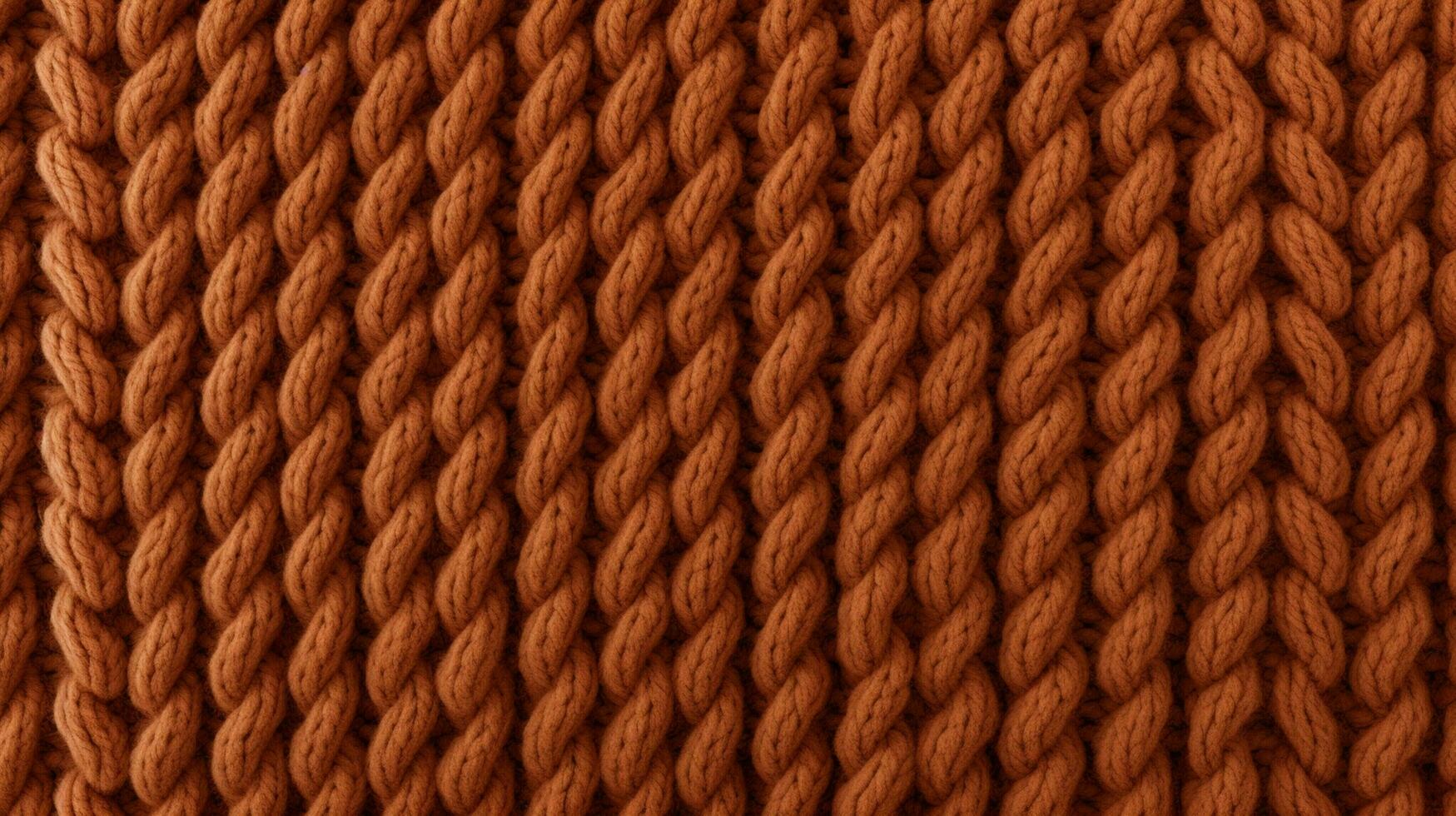 AI generated Knitted Textures background photo