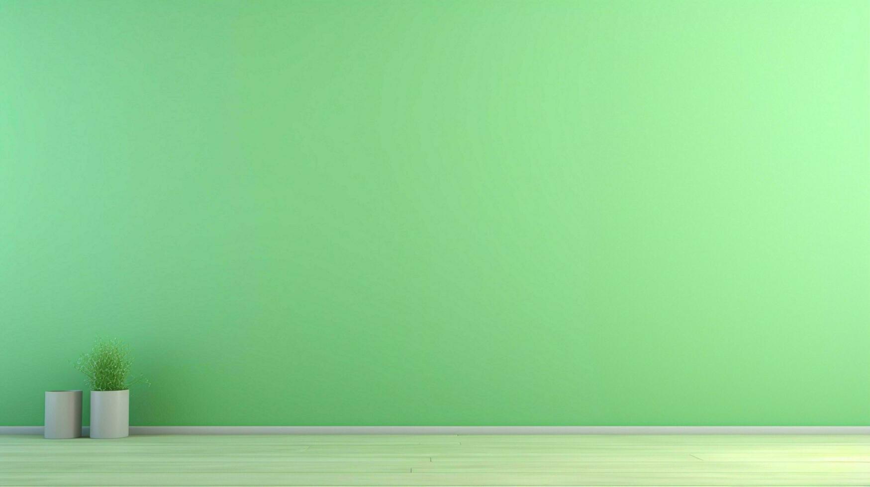 AI generated Pista green soft background photo