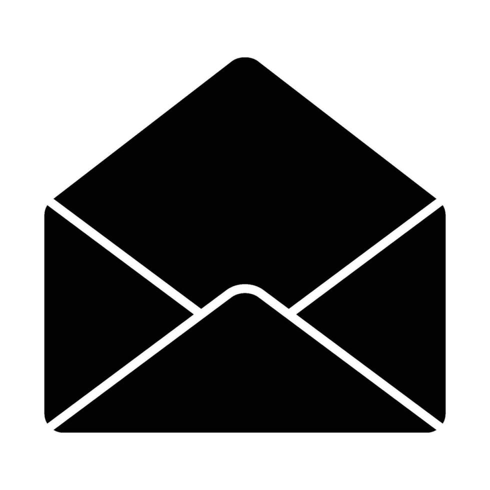 envelope icon for graphic and web design vector