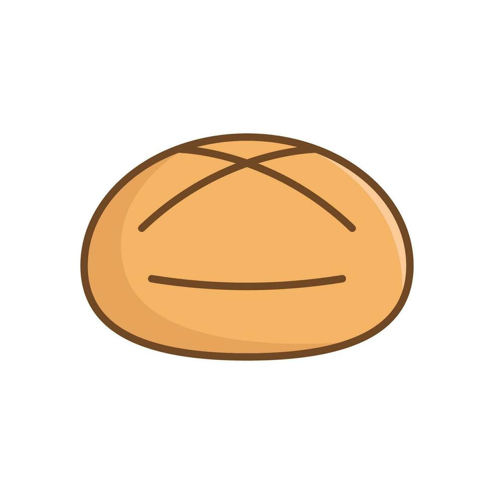 bread icon vector design template simple and clean