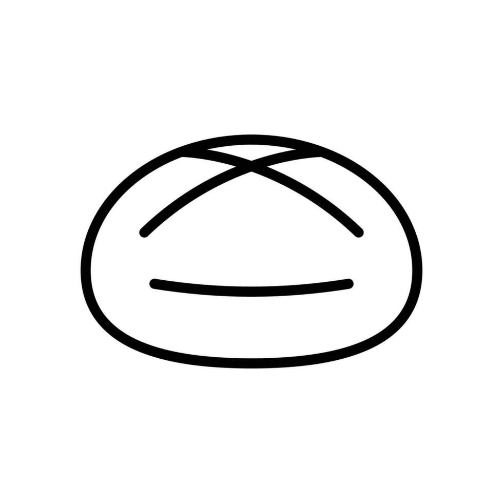 bread icon vector design template simple and clean