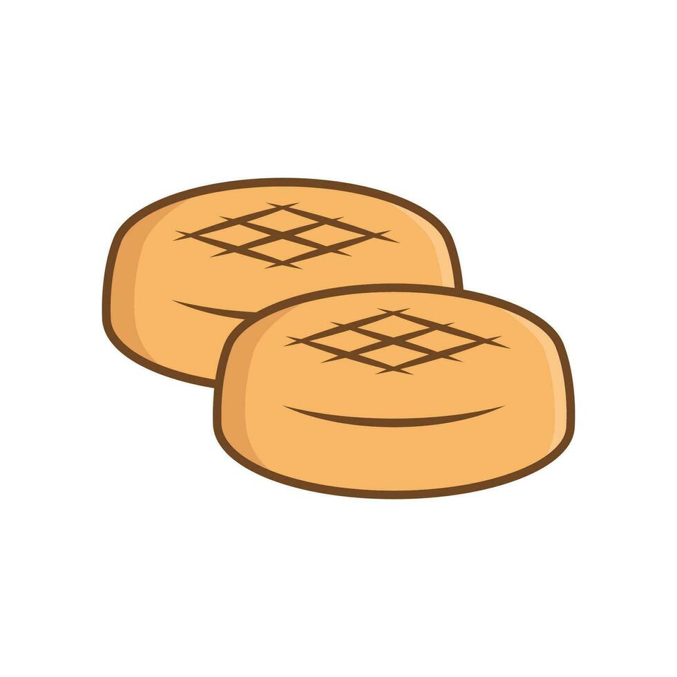 bread icon vector design template simple and clean