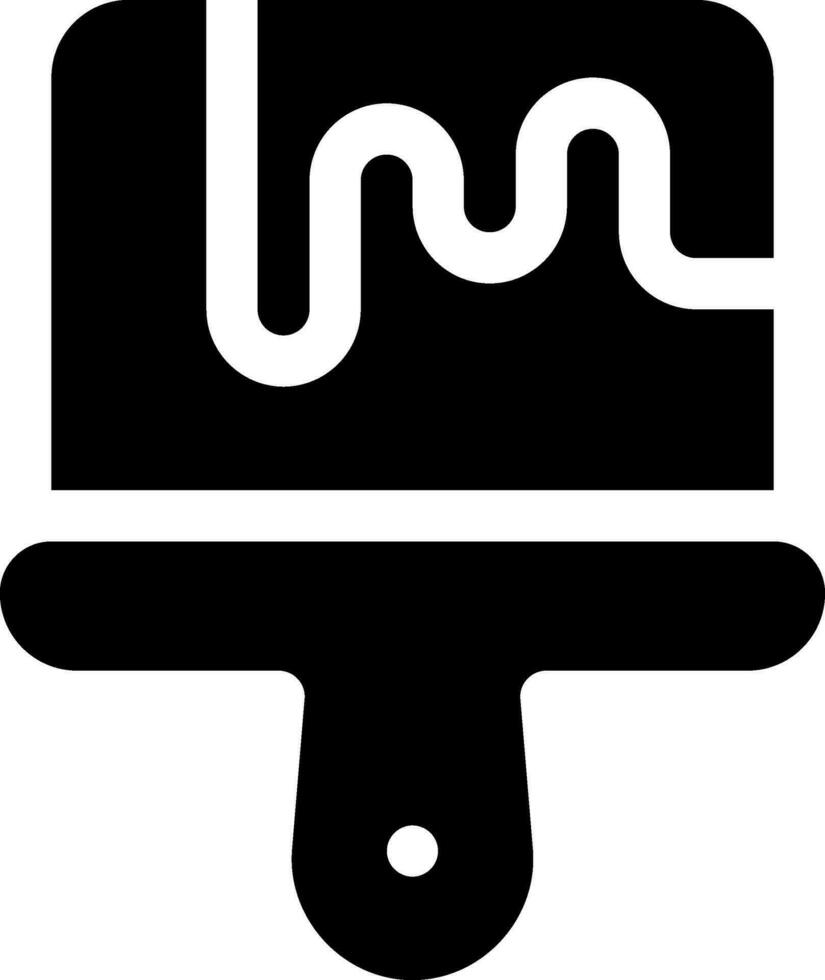 this icon or logo artist icon or other where it explaints the equipment or things related to or that must be owned by a painter or design application software or other and be used for web vector