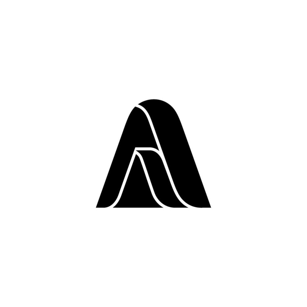 a black and white logo of a feather vector