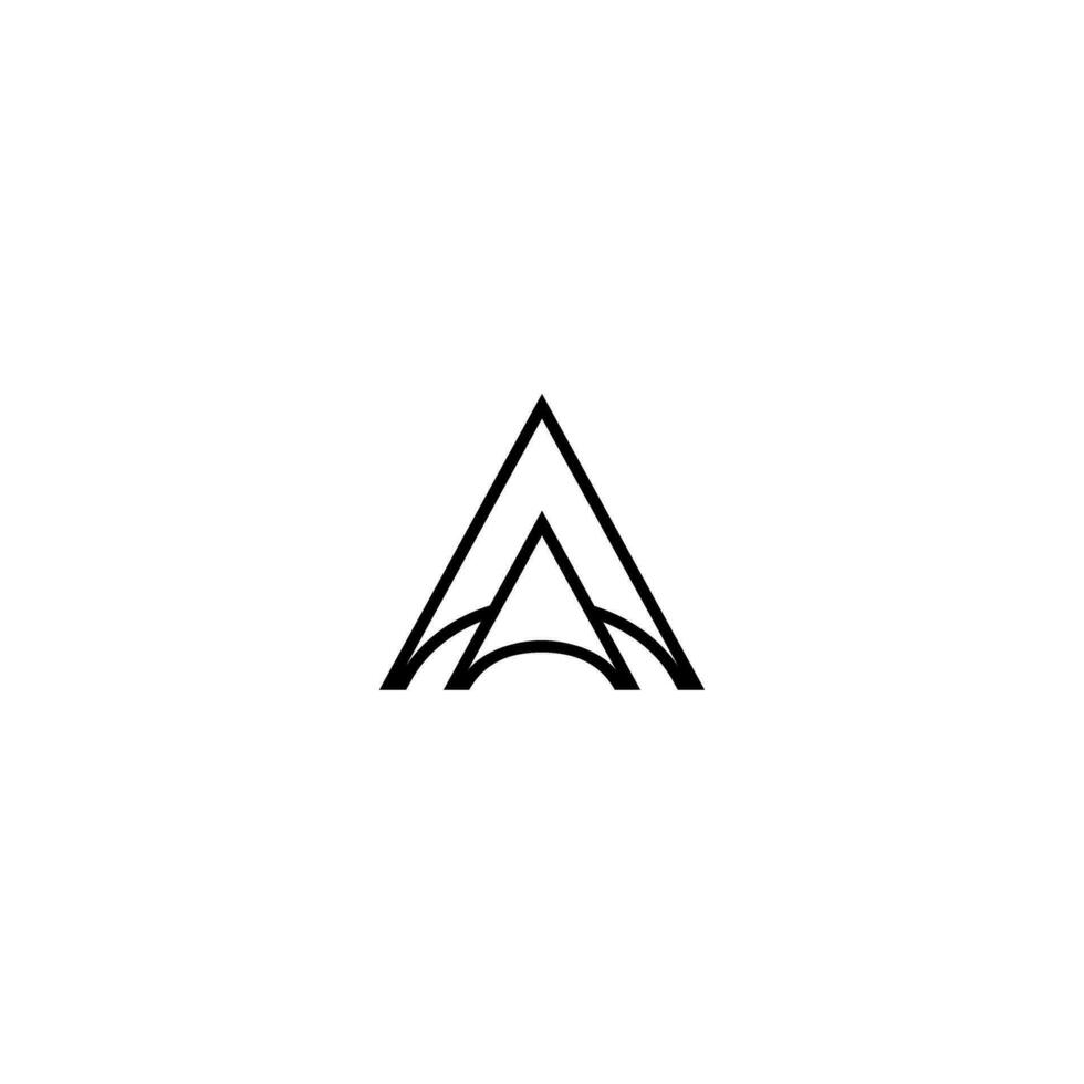 a black and white logo for a company vector