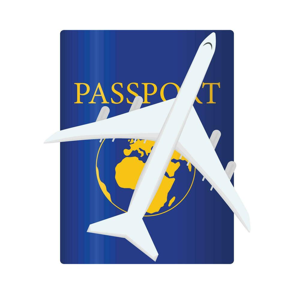 illustration of passport vector