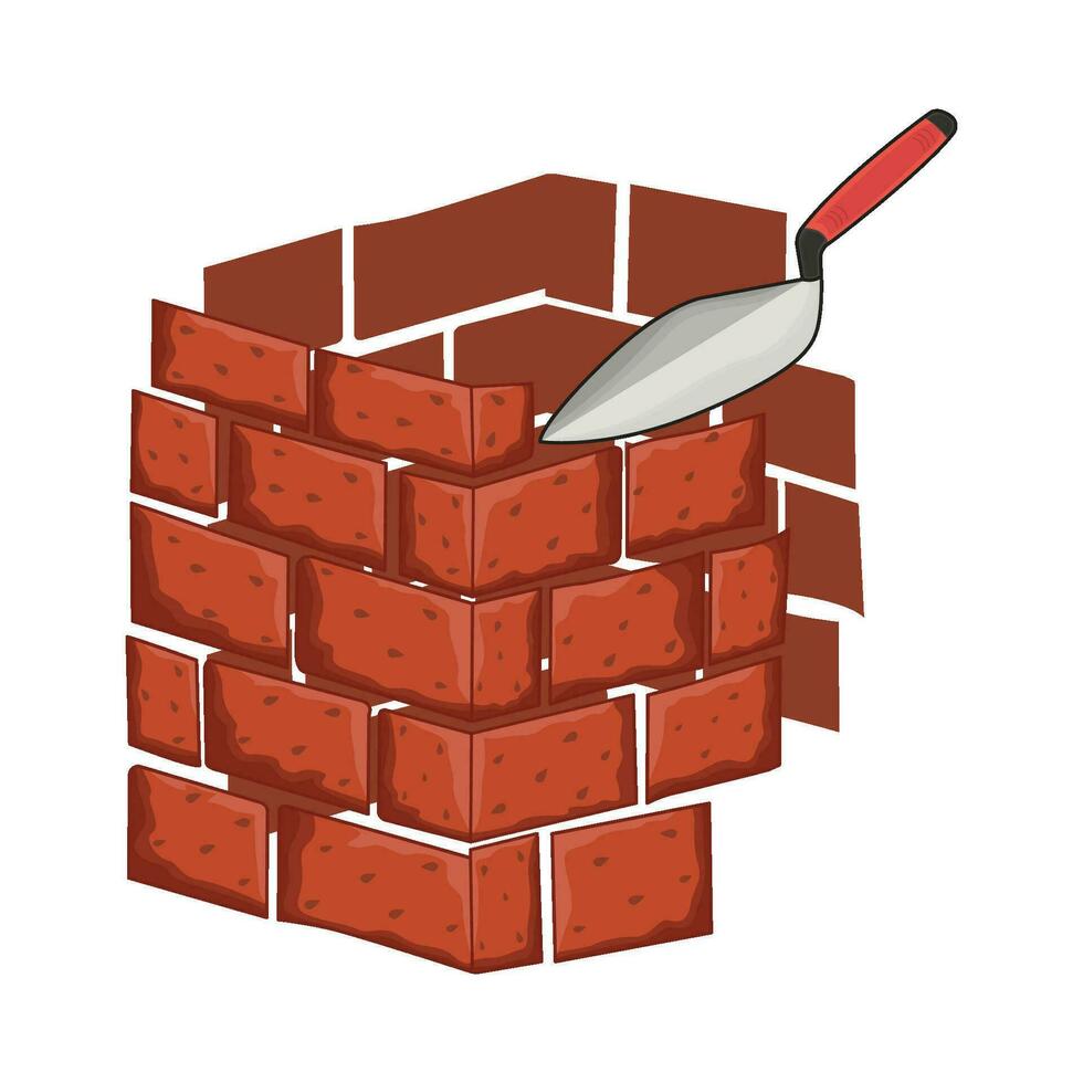 illustration of brick vector
