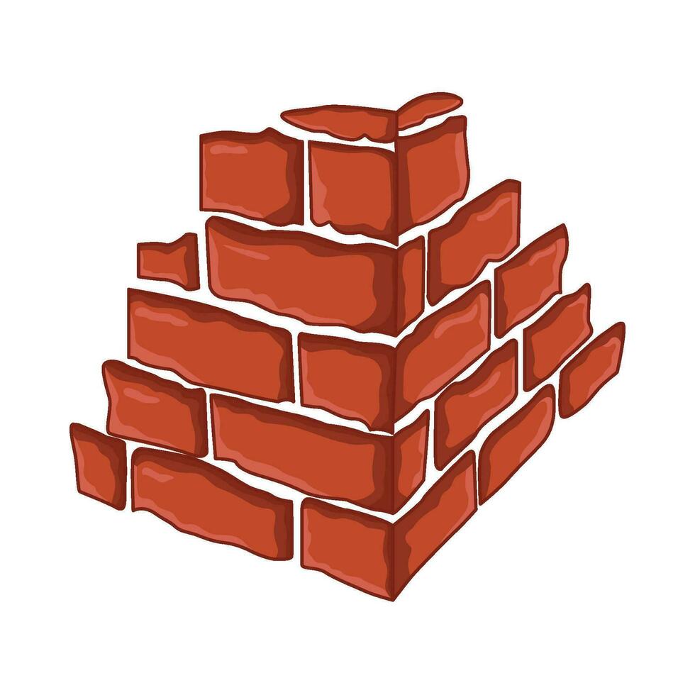 illustration of brick vector
