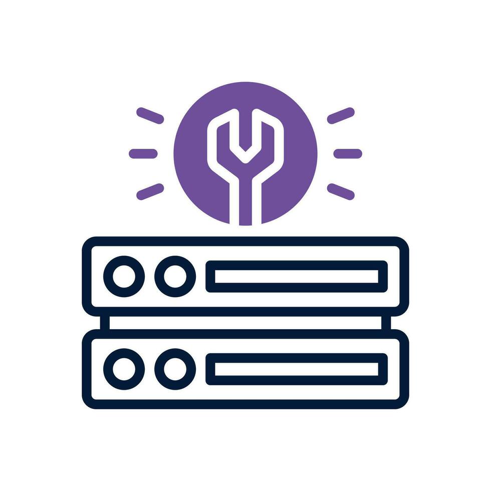maintenance icon. vector dual tone icon for your website, mobile, presentation, and logo design.