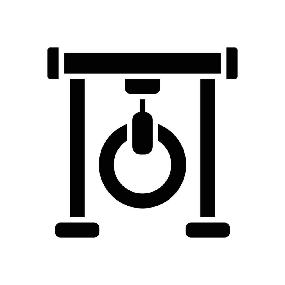 tire playground icon. vector glyph icon for your website, mobile, presentation, and logo design.