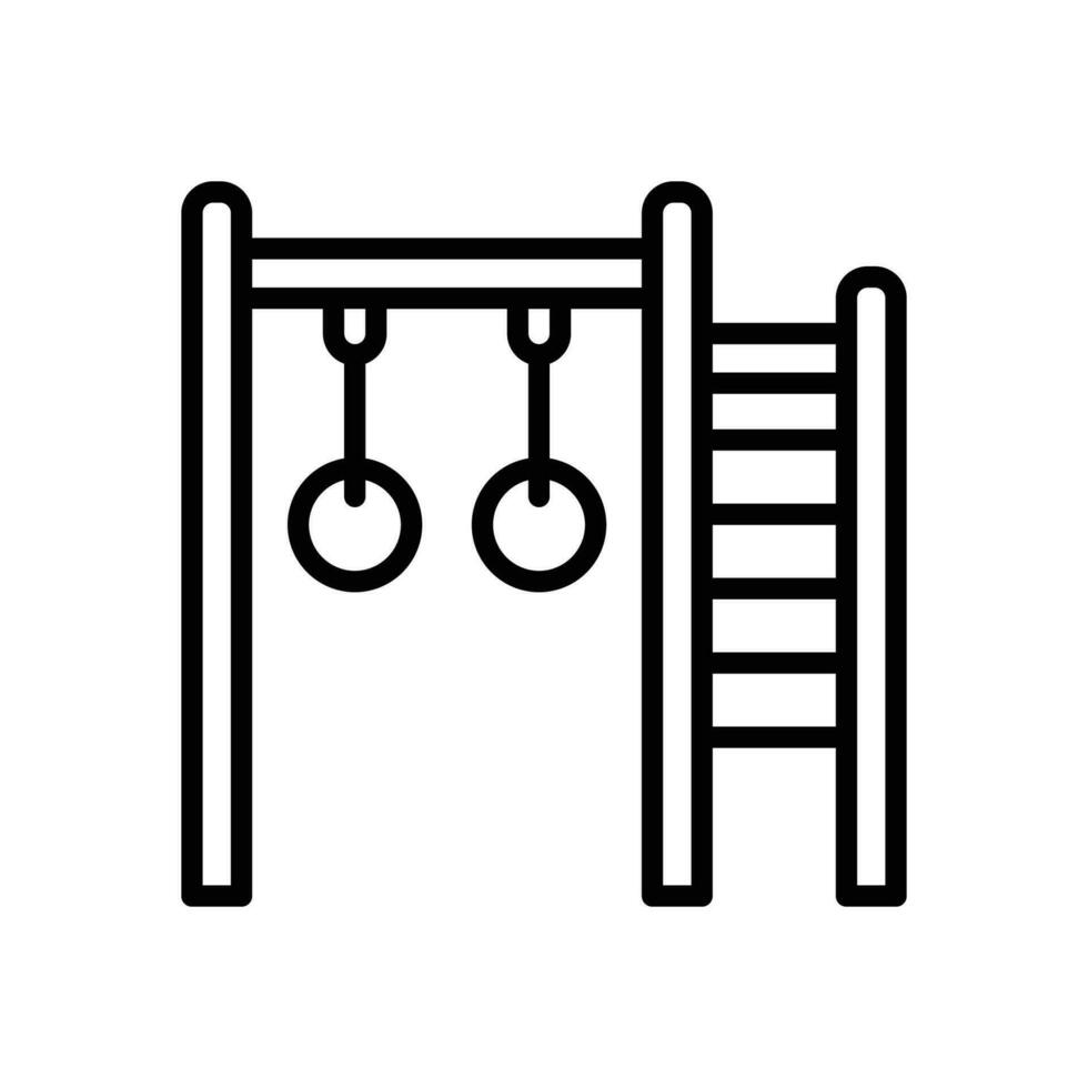 ring playground icon. vector line icon for your website, mobile, presentation, and logo design.