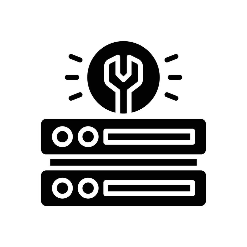 maintenance icon. vector glyph icon for your website, mobile, presentation, and logo design.