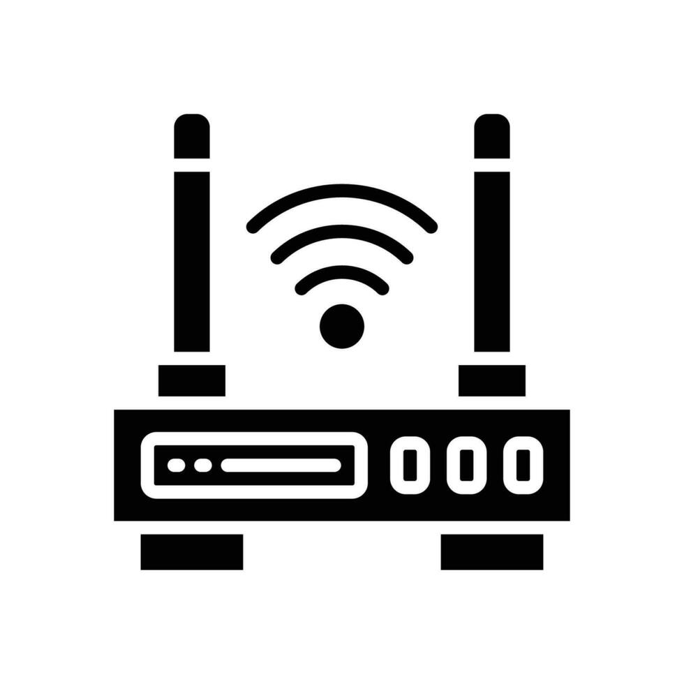 Wifi icono. vector glifo icono para tu sitio web, móvil, presentación, y logo diseño.