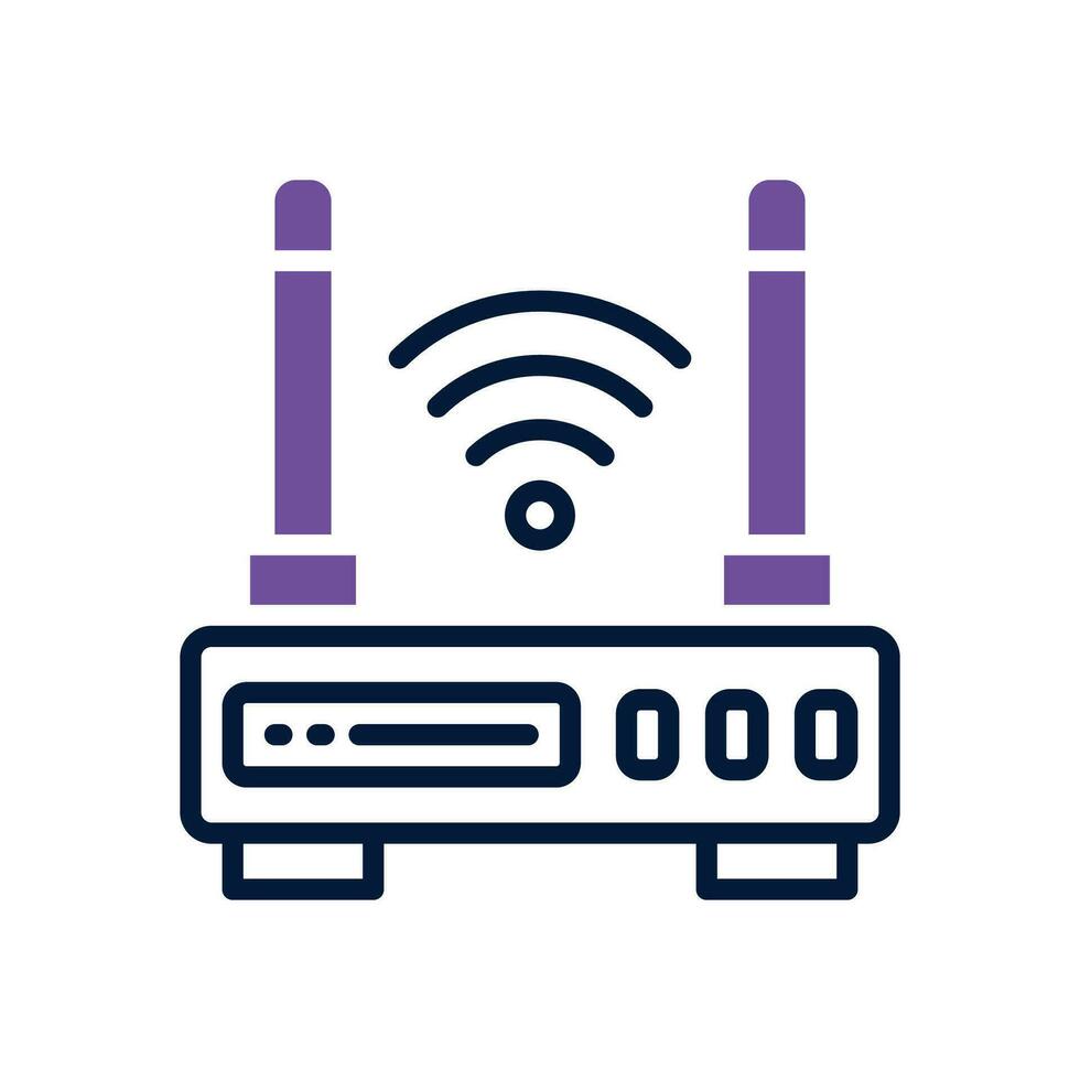 wifi icon. vector dual tone icon for your website, mobile, presentation, and logo design.