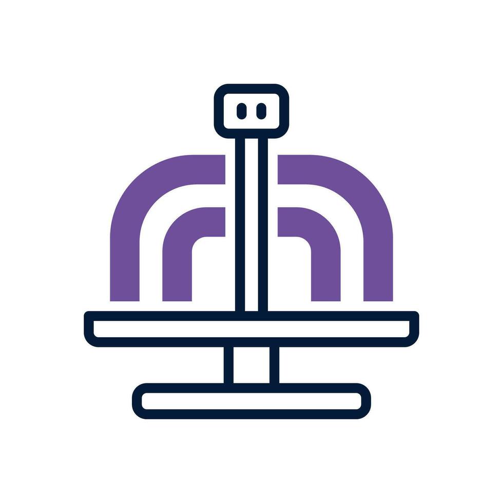 merry go round icon. vector mixed icon for your website, mobile, presentation, and logo design.