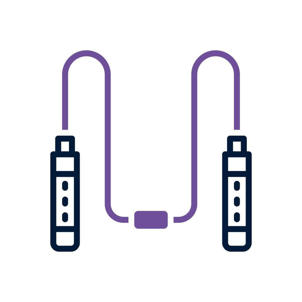 jumping rope icon. vector mixed icon for your website, mobile, presentation, and logo design.