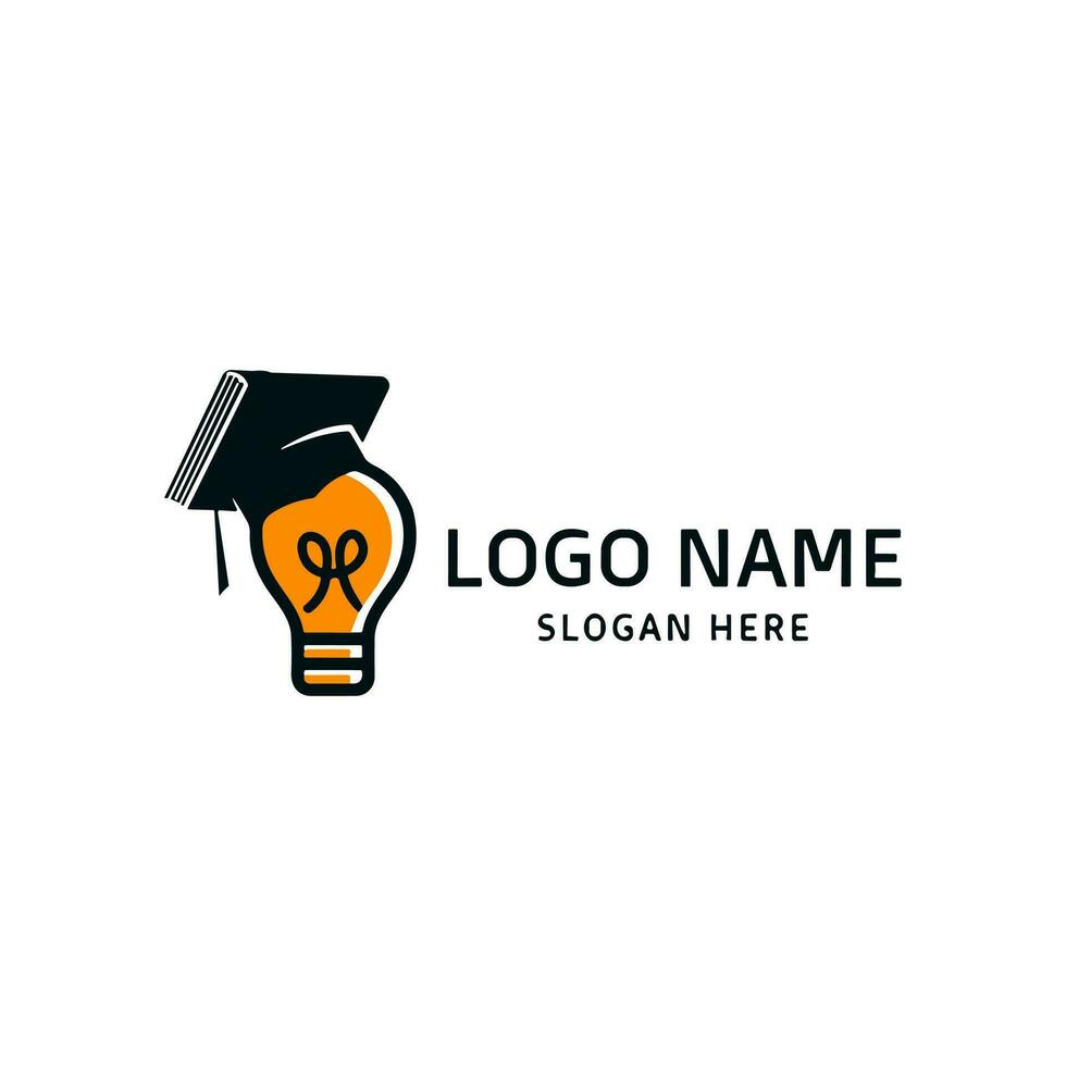 Education Logotype concept. Logo design template. Vector illustration.