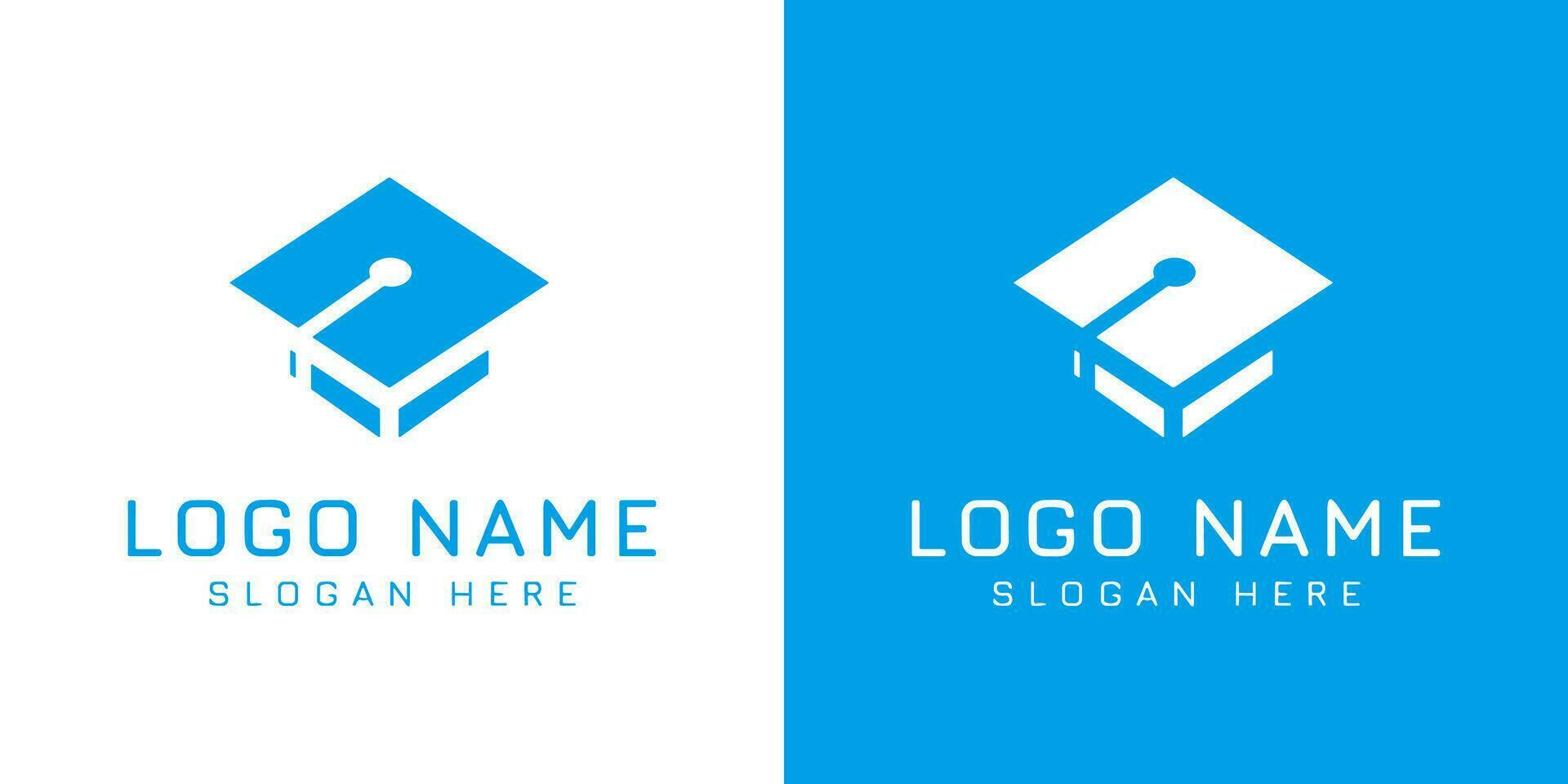 Education Logotype concept. Logo design template. Vector illustration.