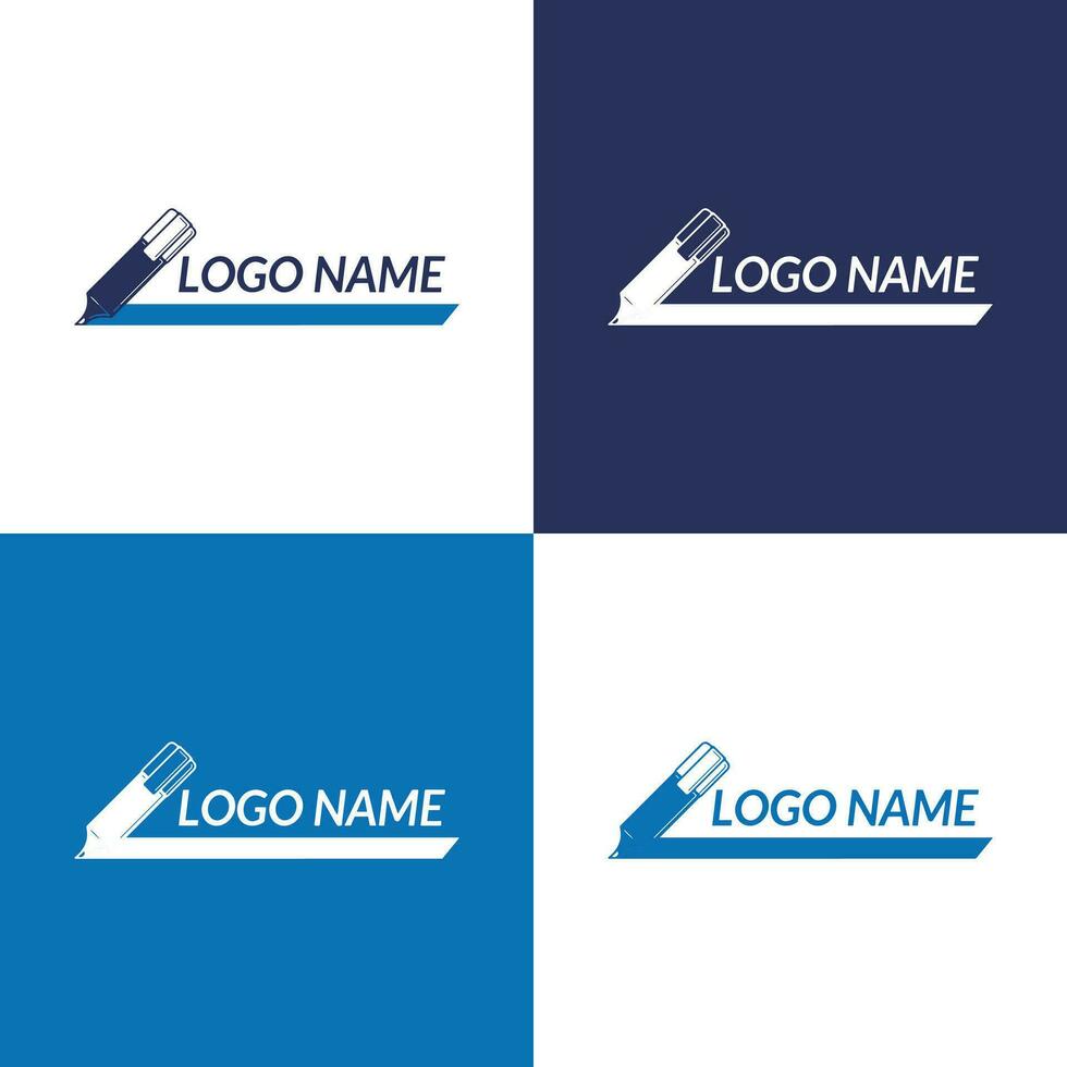 Education Logotype concept. Logo design template. Vector illustration.