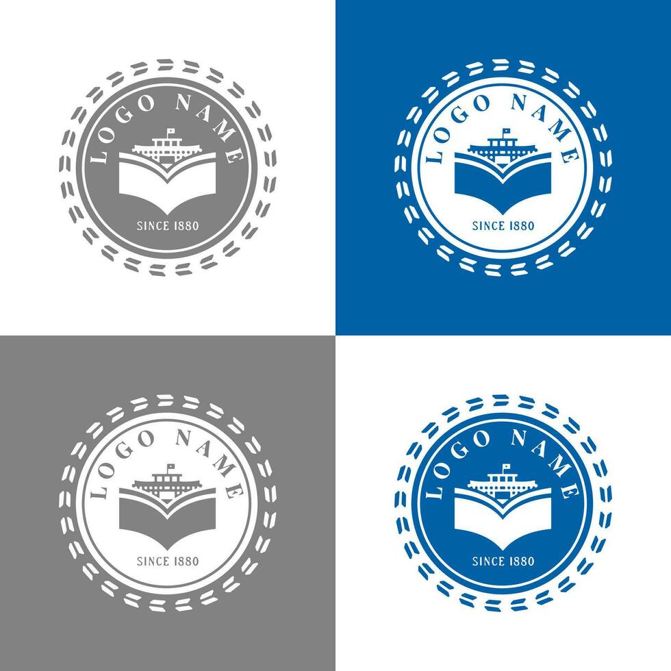 Education Logotype concept. Logo design template. Vector illustration.
