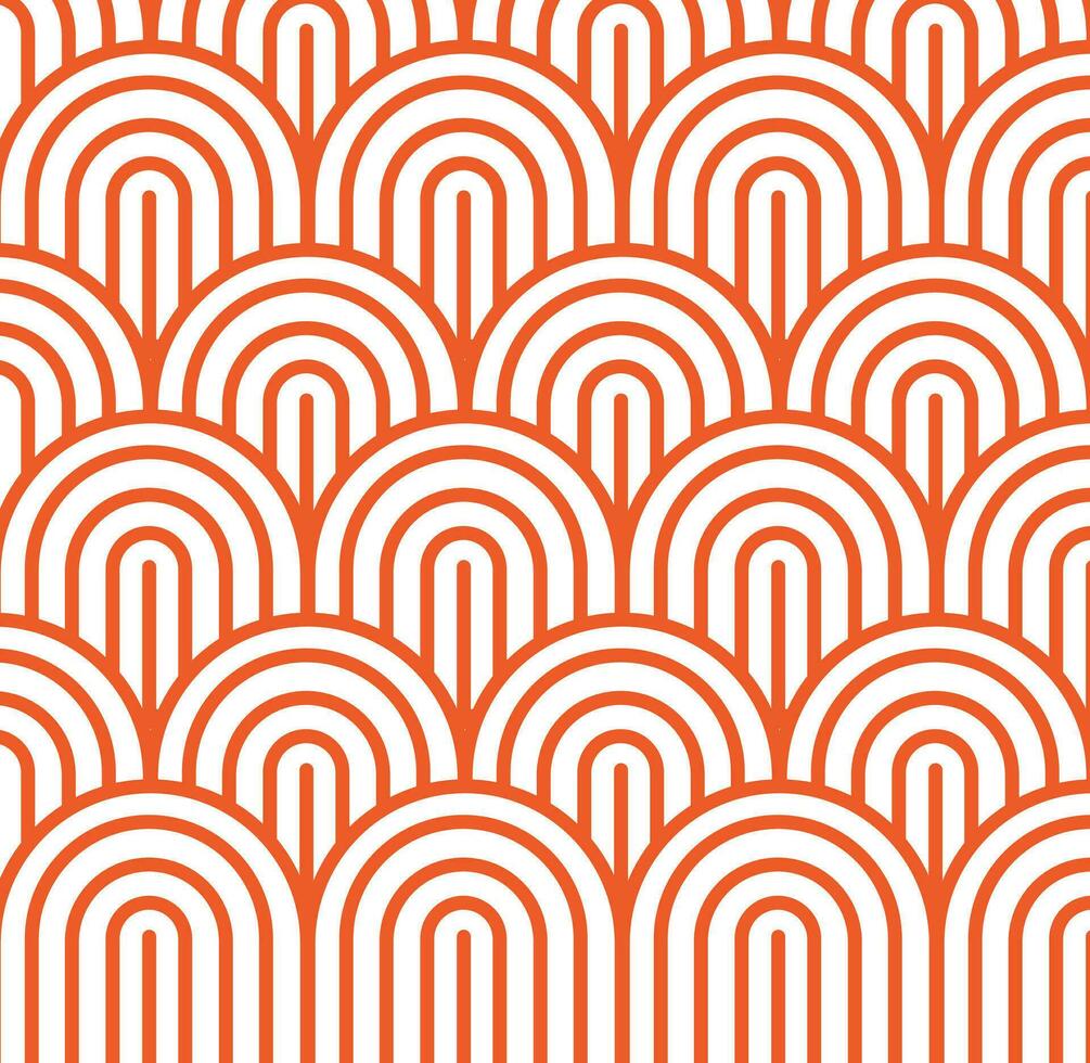 Seamless vintage vector pattern  in art deco style background