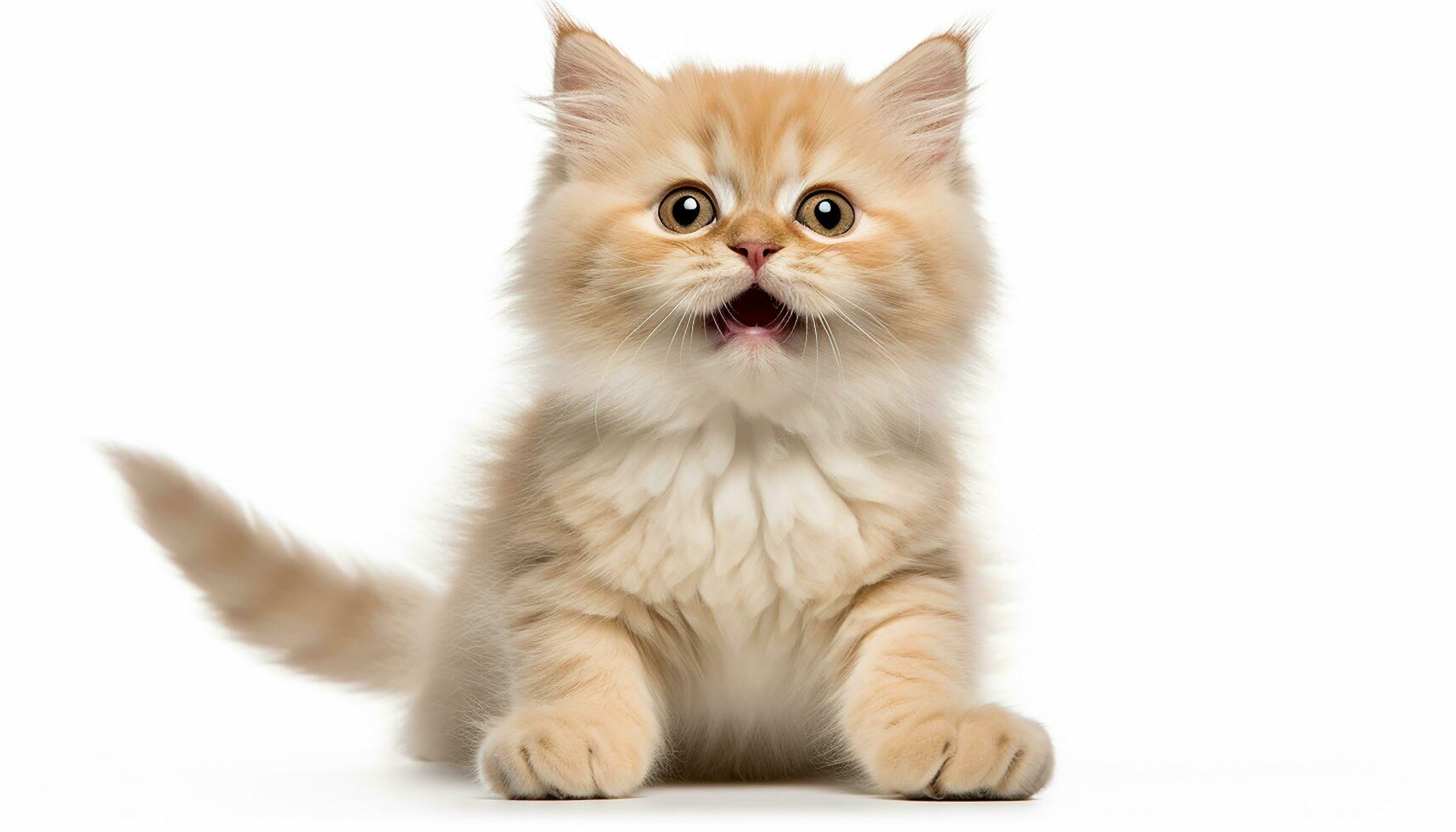 AI generated cute cat photo