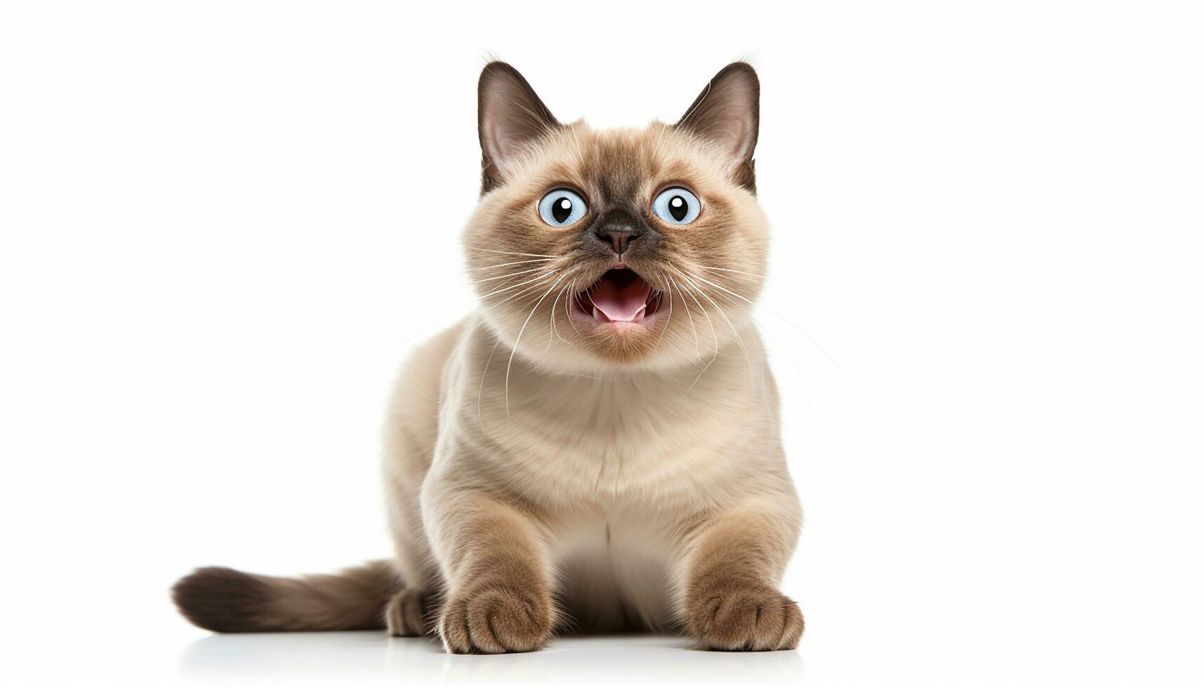 AI generated cute cat photo