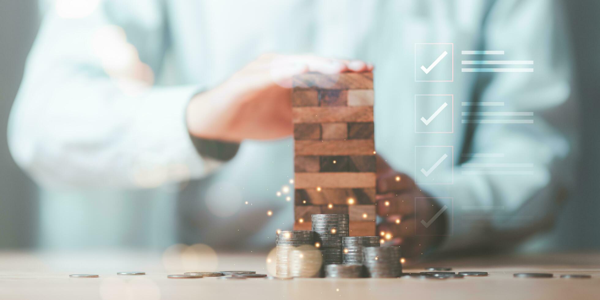 protection and risk management, Financial risk management ,Business Investment Feasibility Assessment, protection of business interests ,concept of finance and investment ,high return investment. photo