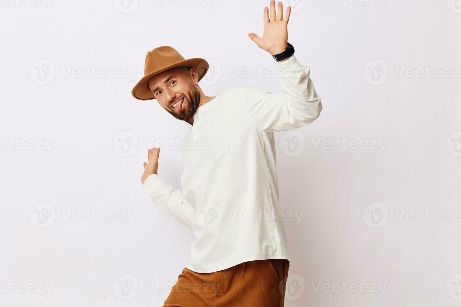 Man looking adult studio person boyfriend fashion model man young guy expressions portrait casual photo