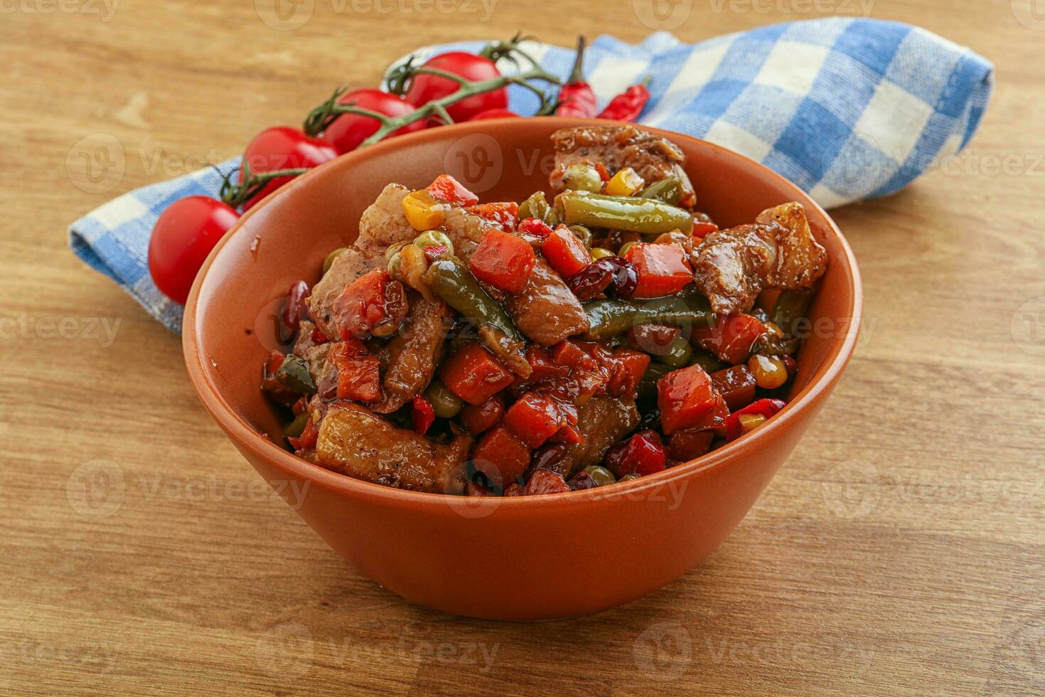 Roasted pork with oyster sauce 36235780 Stock Photo at Vecteezy