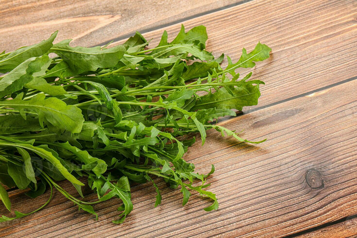 Fresh tasty natural organic rucola photo