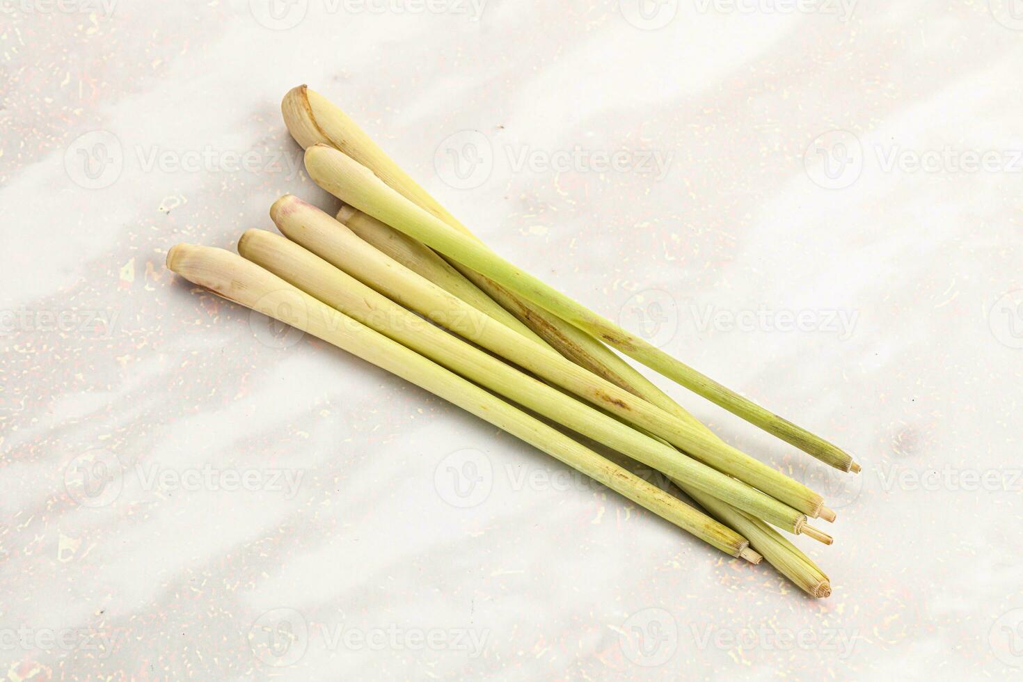 Green lemongrass stem aroma seasoning photo