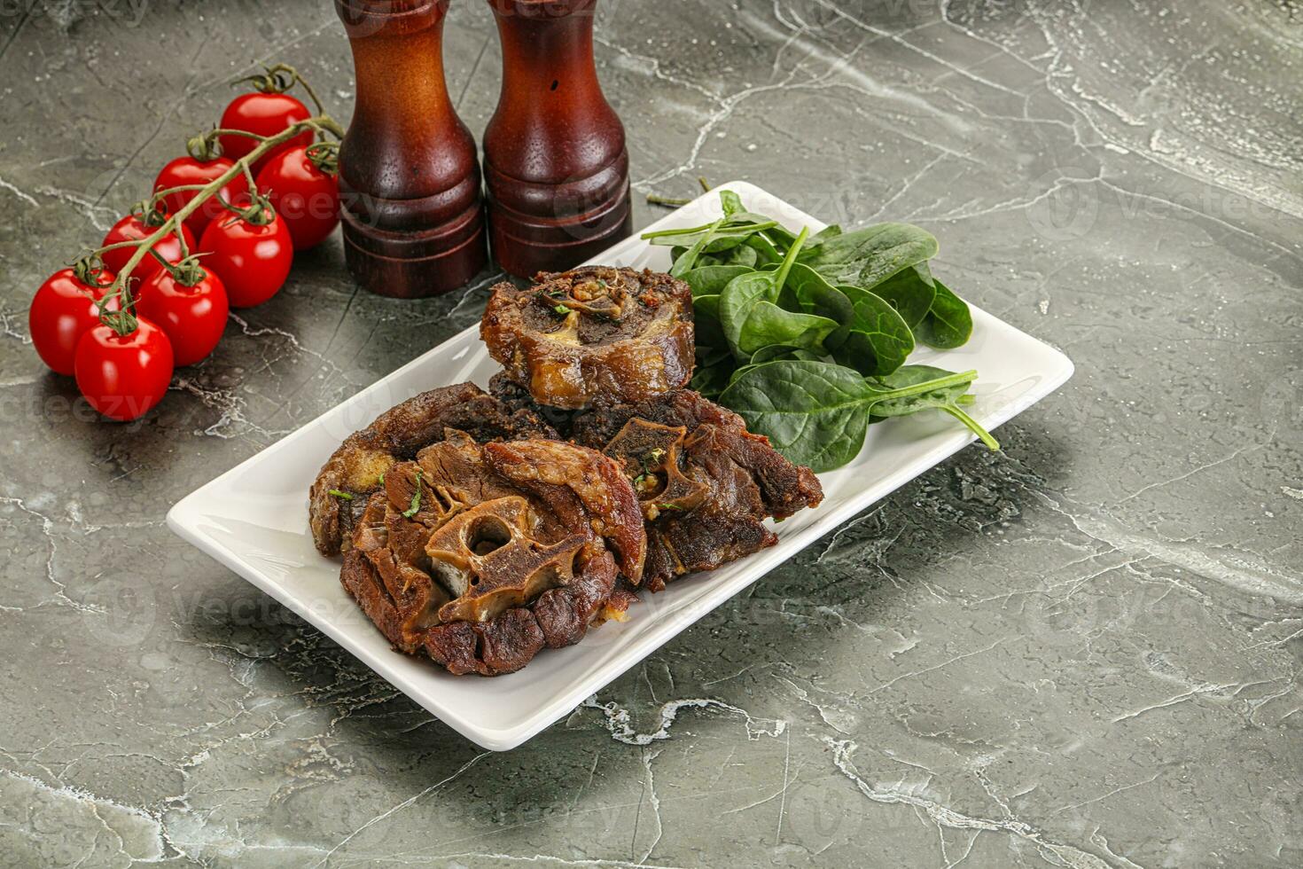 Grilled Lamb neck with spices photo