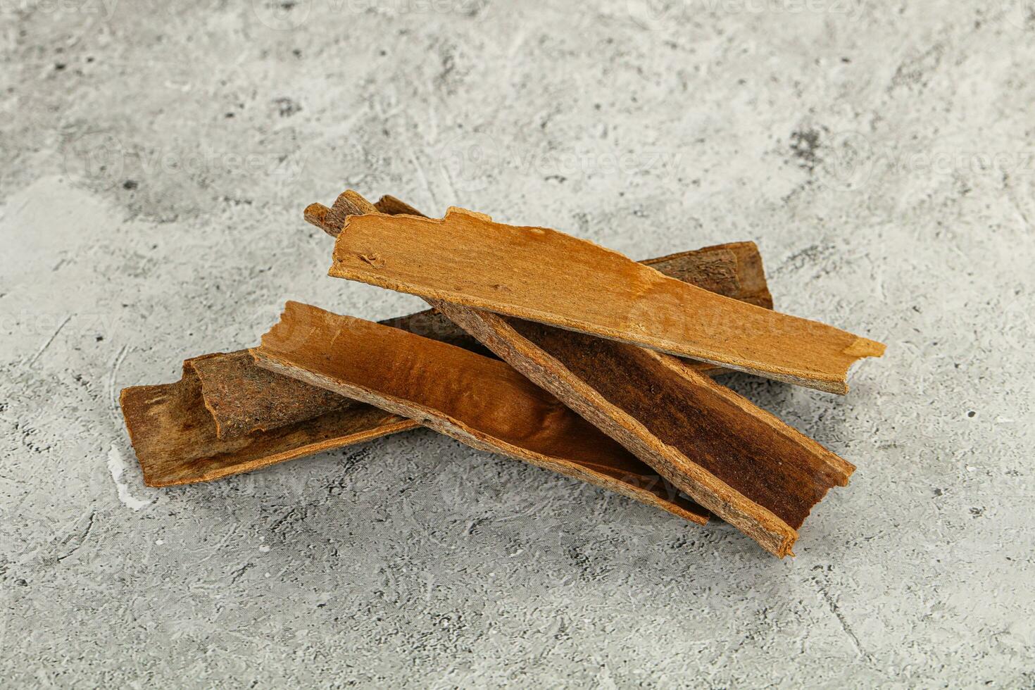 Natural wild organic cinnamon aroma photo