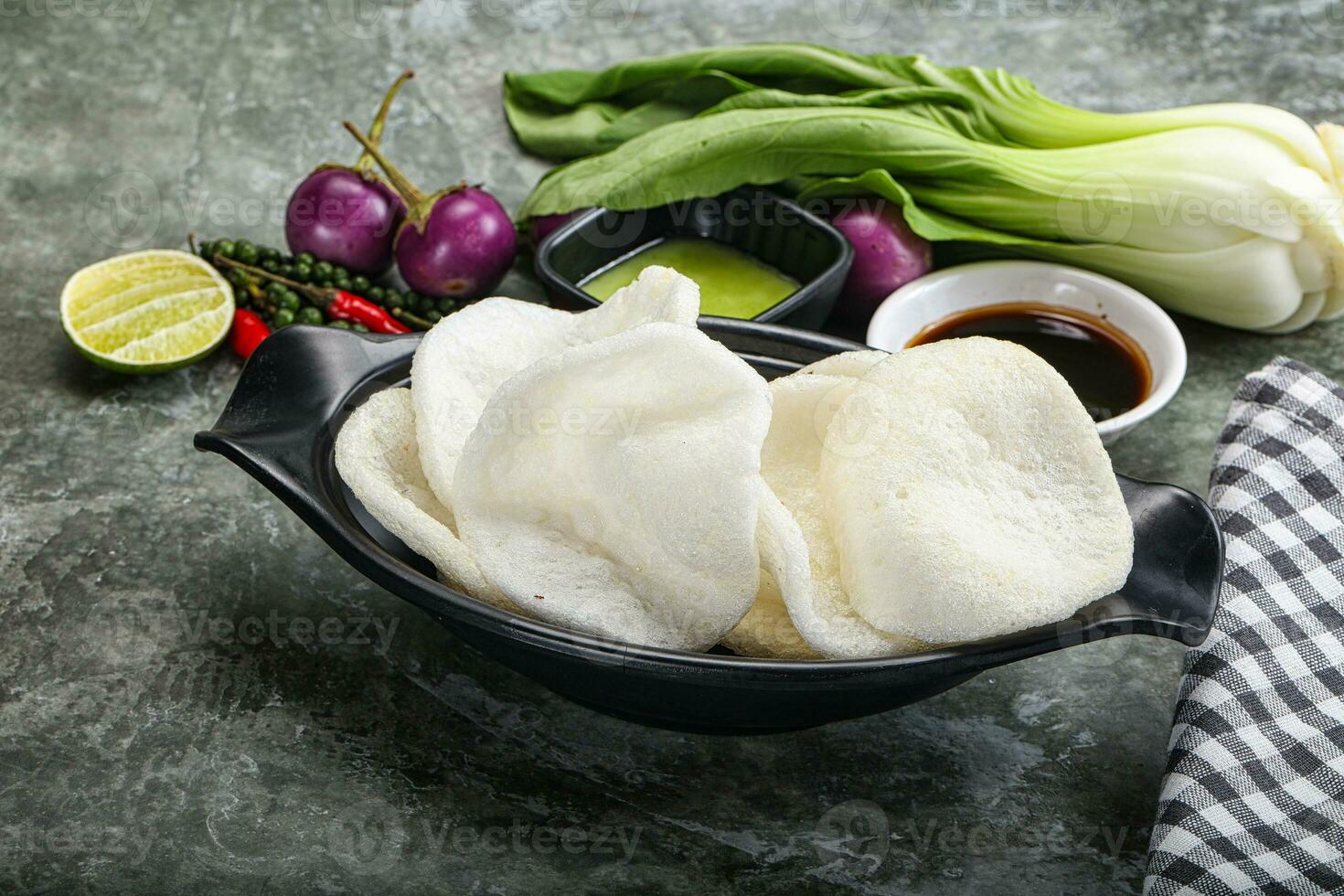 Vietnamese starter appetizer Crab chips 36237576 Stock Photo at Vecteezy