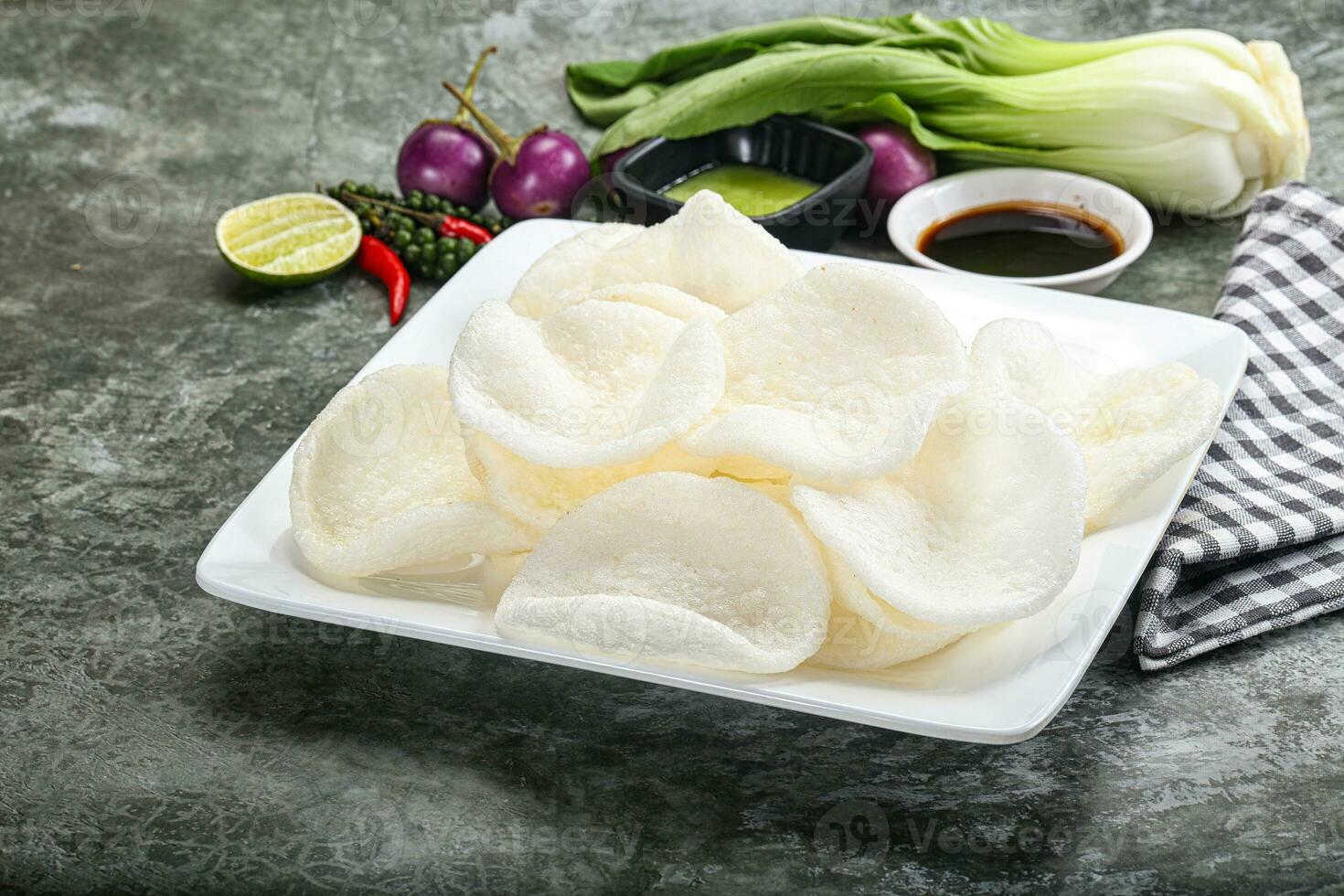 Vietnamese starter appetizer Crab chips 36237671 Stock Photo at Vecteezy