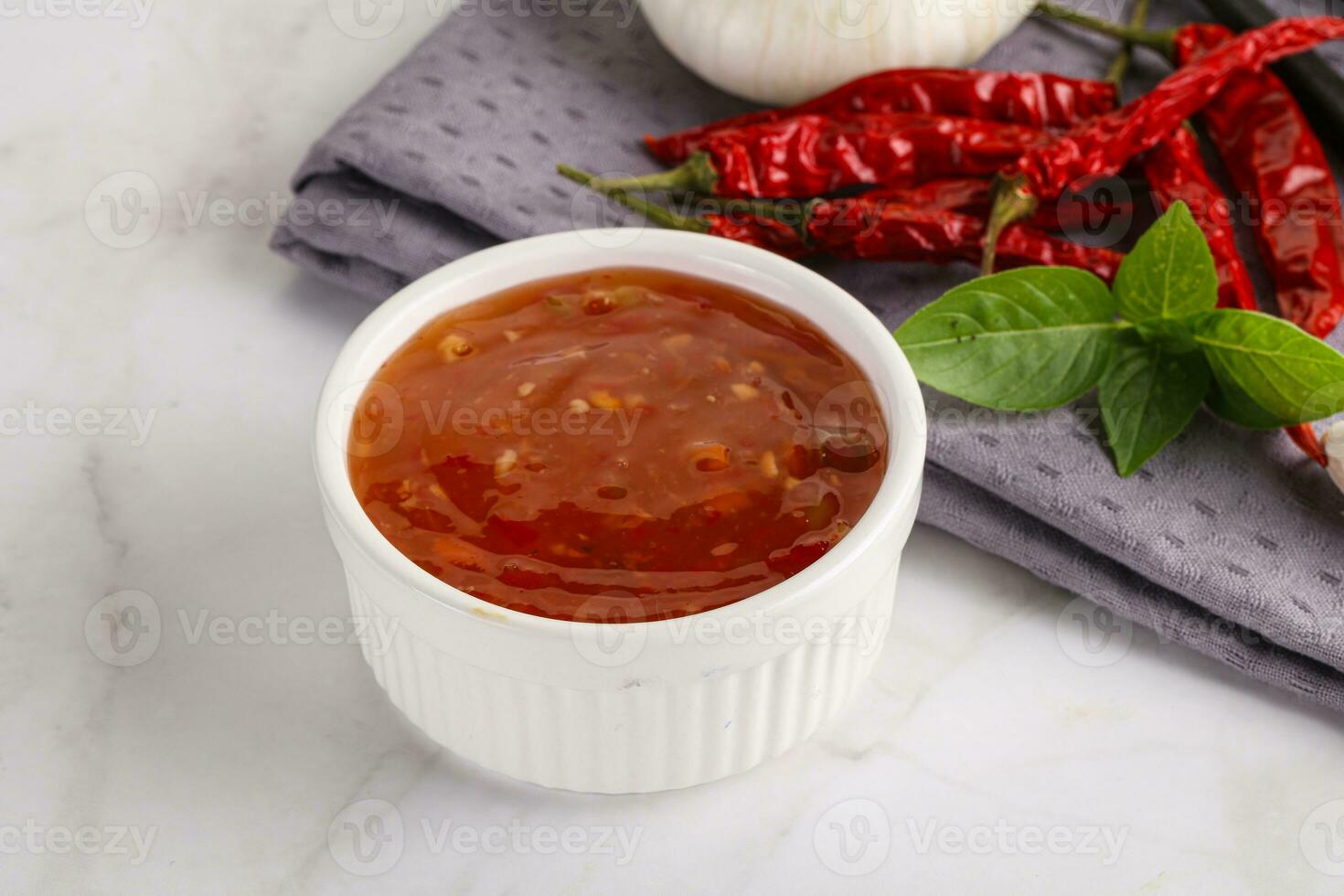 Chinese traditional sweet and sour sauce photo